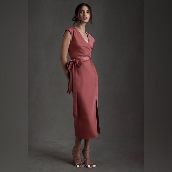 BHLDN Louisa Dress in Cinnamon Rose - Picture 5 of 7